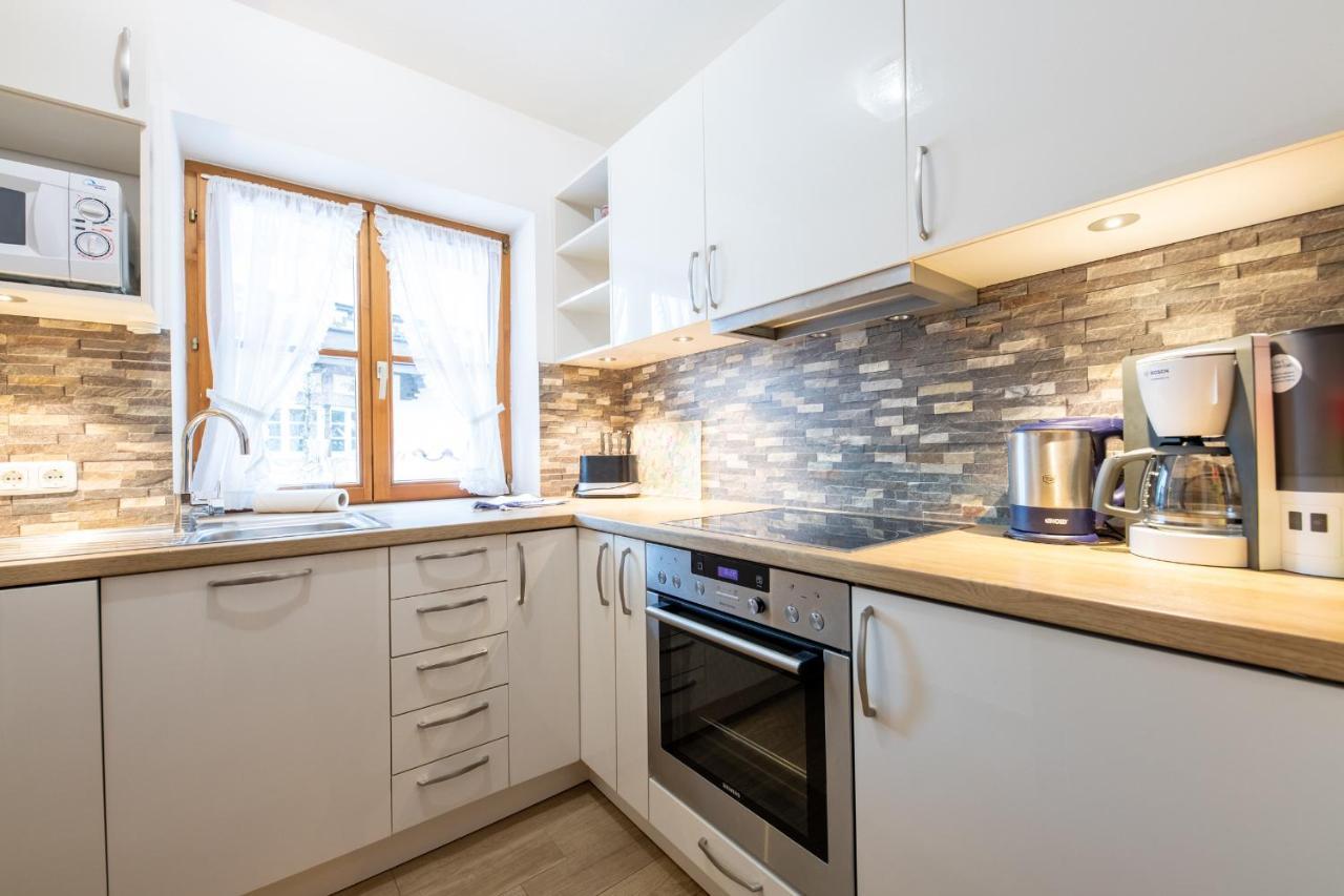 Kleeblatt Apartment การ์มิช-พาร์เทนเคียร์เชน ภายนอก รูปภาพ